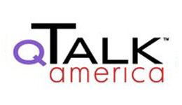 QTalk America Logo