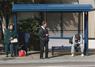 People Boarding Bus