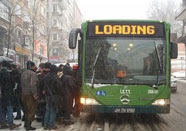 People Boarding Bus